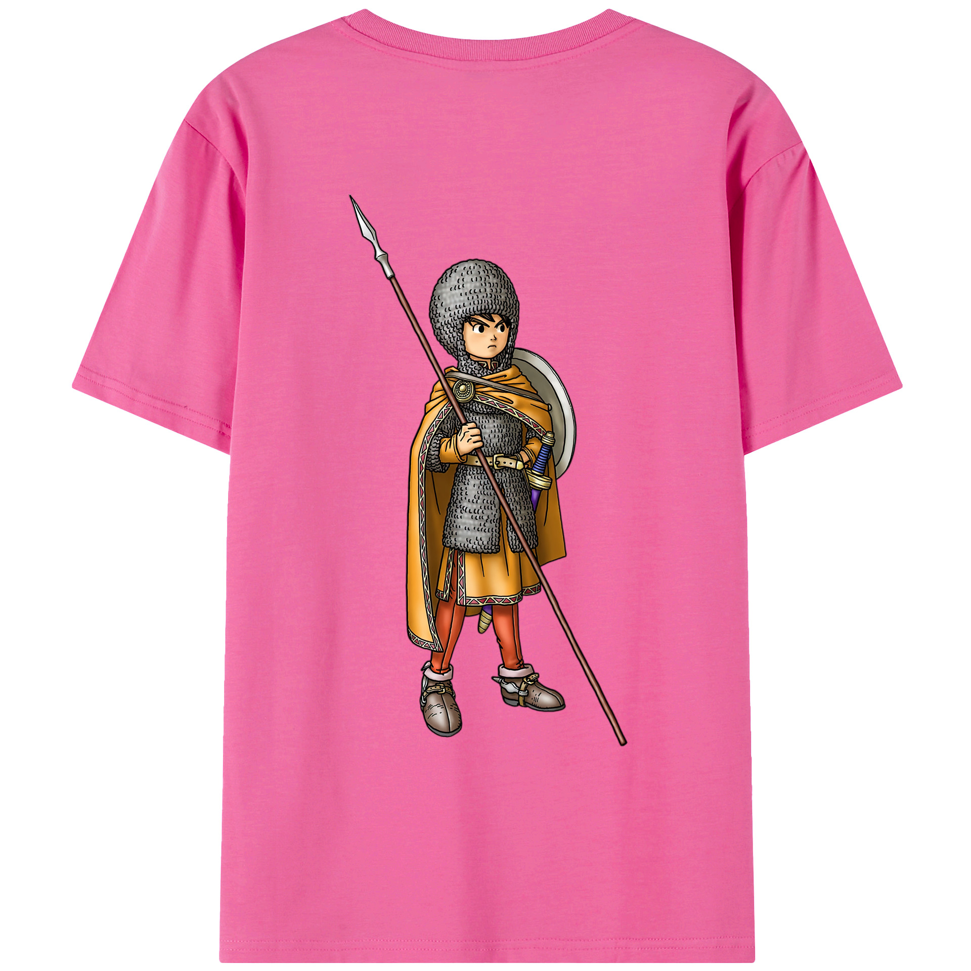 （画像用） ドラゴンクエスト Doragon Kuesuto Dragon Quest レディース半袖Tシャツ(バックプリント)